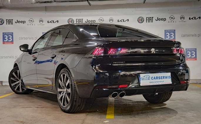 Peugeot 508 cena 114800 przebieg: 70800, rok produkcji 2019 z Piekary Śląskie małe 704